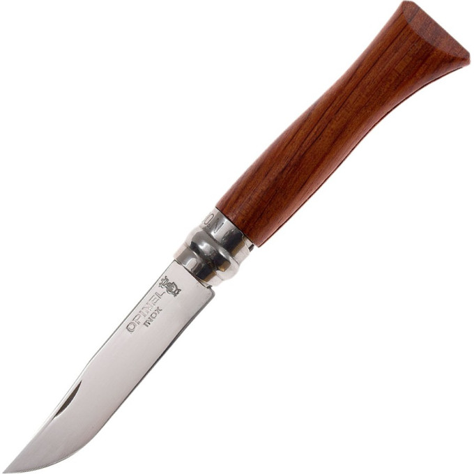 Нож OPINEL №6, нержавеющая сталь, рукоять дерево бубинга 226066